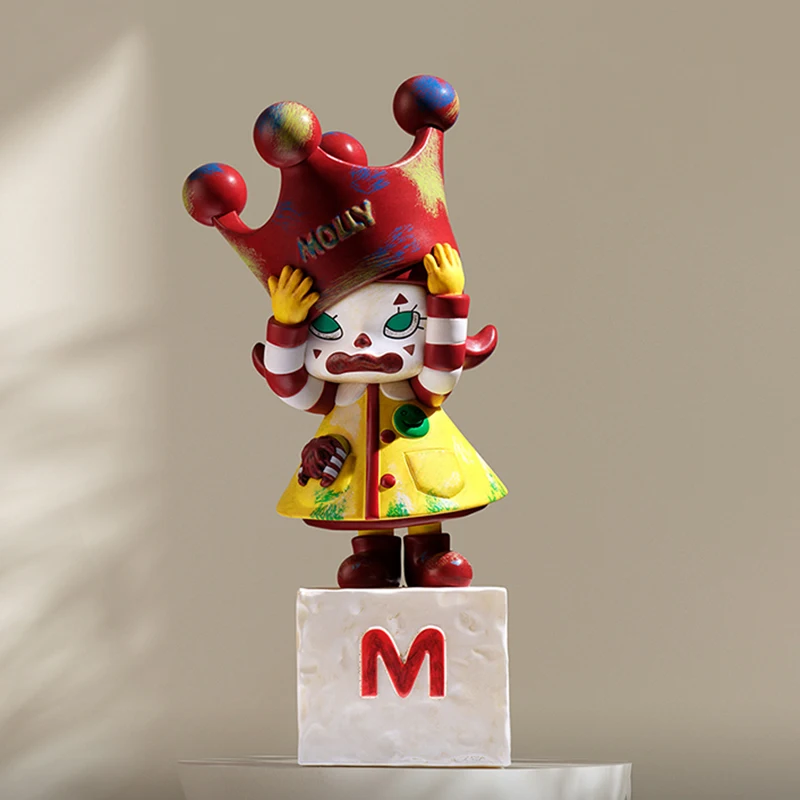 Model Kit Anime Girl - POP MART MOLLY Anniversary Statues Classical