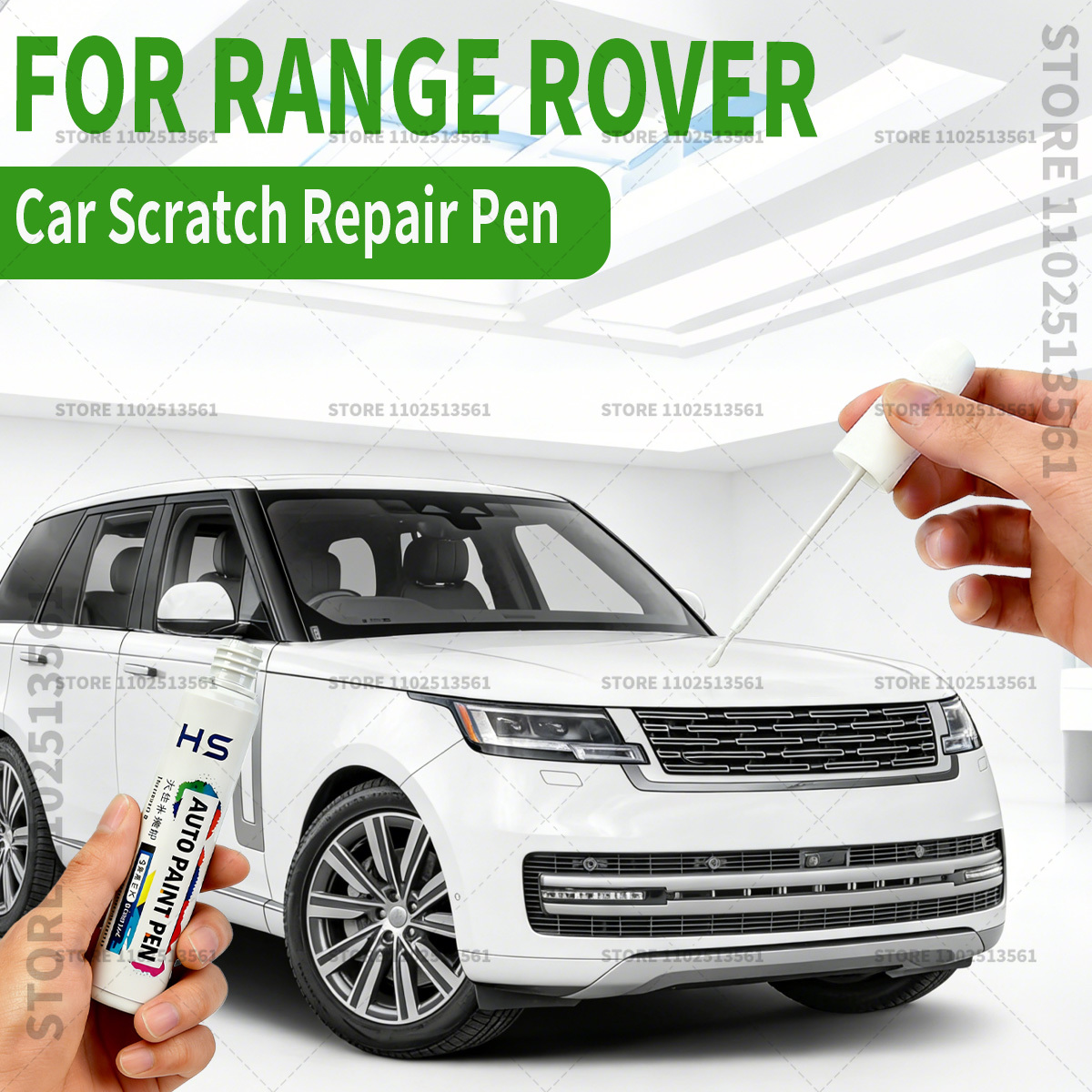 Paint Model Kit - For Range Rover Fuji White 867