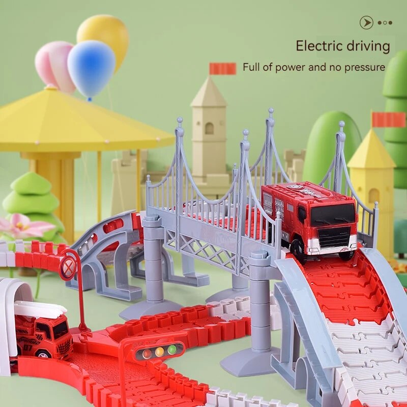 Fire Engine Track Assembling C - Model Kit Engine ulasan dan harga