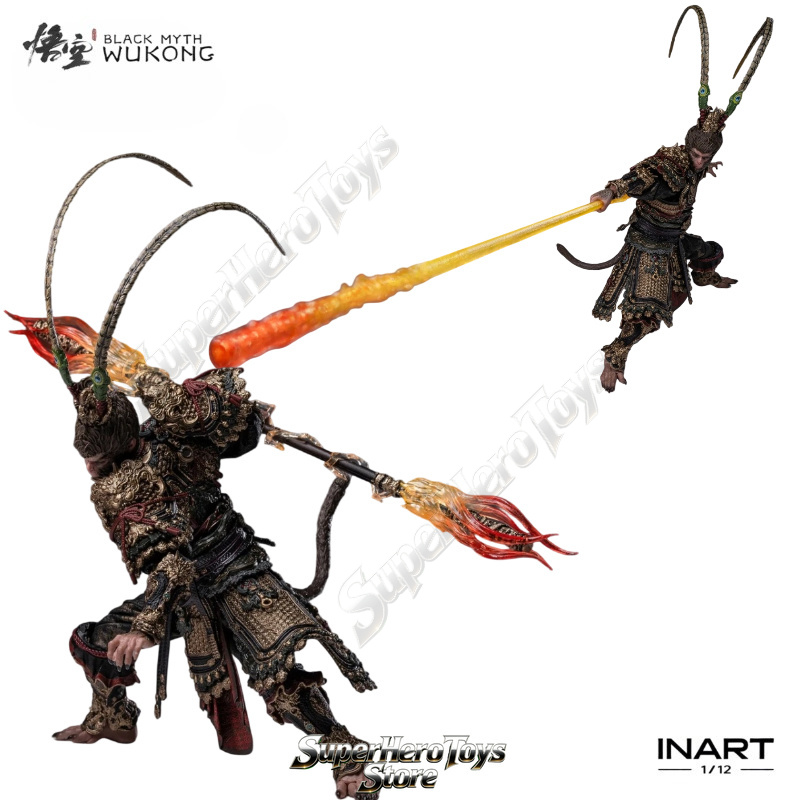 Pre-sale INART Action Black My - Model Kit Wukong ulasan dan harga