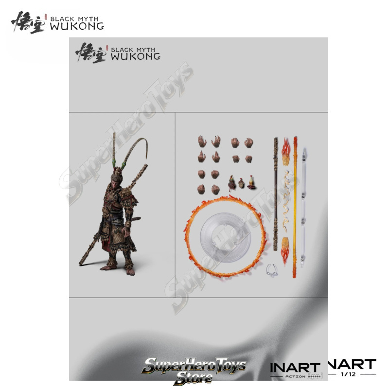 Pre-sale INART Action Black My - Model Kit Wukong ulasan dan harga