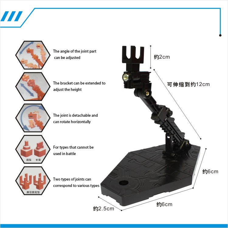 Color Action Figure Stand Asse - Model Kit Eva ulasan dan harga