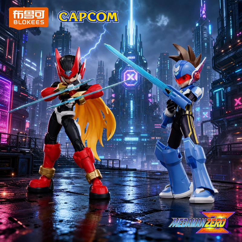 BLOKEE ROCKMAN Model kit 17cm/ - Model Kit Ultraman Zero ulasan dan harga