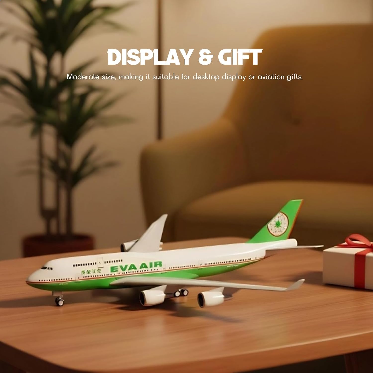 30cm EVA Air B747 Resin Aircra - Model Kit Eva ulasan dan harga