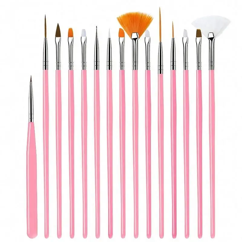 15pcs Fine Detail Paint Brush  - Paint Model Kit ulasan dan harga