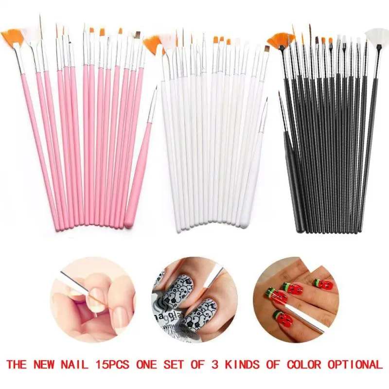 15pcs Fine Detail Paint Brush  - Paint Model Kit ulasan dan harga