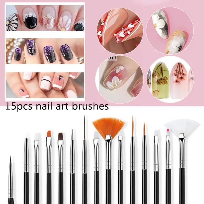 15pcs Fine Detail Paint Brush  - Paint Model Kit ulasan dan harga
