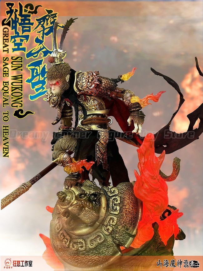 【In Stock】Original FURY TOYS S - Model Kit Wukong ulasan dan harga