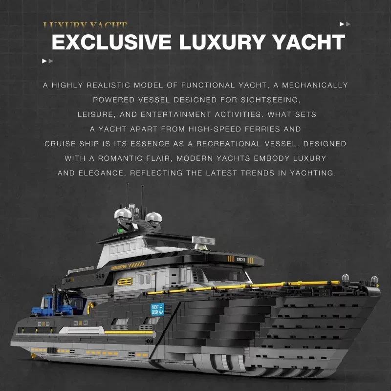 Reobrix 66103 Giant Luxury Yac - Model Kit Yacht ulasan dan harga
