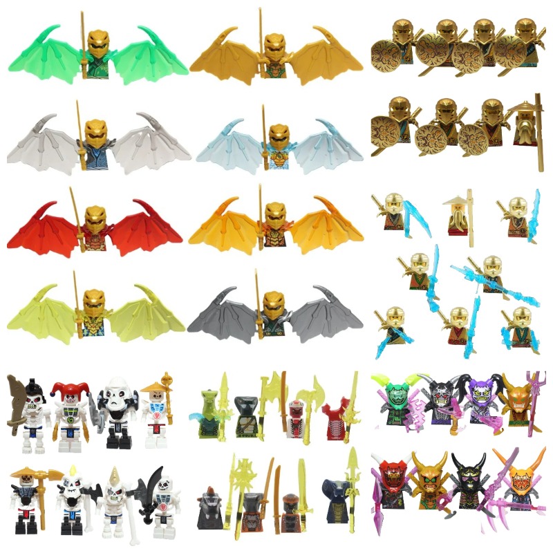 104 PCS ninja building block d - Model Kit Fantasy ulasan dan harga