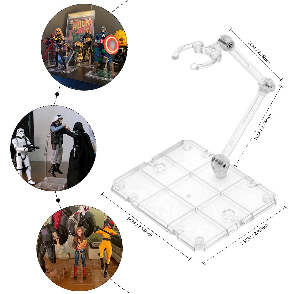Clear Action Figure Stand,Asse - Model Kit Eva ulasan dan harga